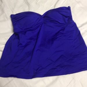 Never worn medium bathing suit top
